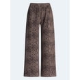 thumbnail image 5 of Scoop Women's and Women's Plus Scubaknit Wide Leg Tie Waist Seamed Pants, Regular, Short Lengths, Sizes XS-4X, 5 of 5