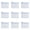 Blue, variant on 10/20/30/40/50Pcs 13.2x9.4 Inch A4 Mesh Zipper Pouch with Zipper Cover - for Organizing Game Storage Travel School Office, Clear Waterproof Zip File Folders