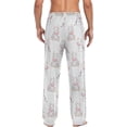 thumbnail image 2 of FREEAMG Cute Cow Pajama Pants for Men, Men's Separate Bottoms, Comfortable Sleep Lounge Pj Pants, 2 of 7