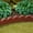 Red, variant on GroundSmart SmartLoc Scallop Landscape Edging, 4' Black Rubber Garden Edging Border, 4 pack