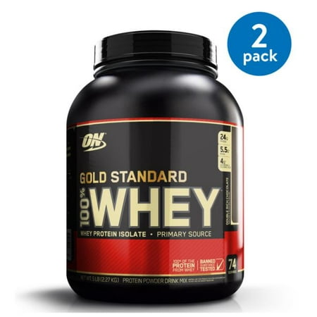 Ribose 100 Grams Powder - (2 Pack) Optimum Nutrition Gold Standard 100% Whey Protein Powder, Double Rich Chocolate, 24g Protein, 5 Lb