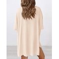 thumbnail image 2 of Conjunto de Dos Piezas para Mujer PRETTYGARDEN Beige Talla L, 2 of 5