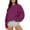 A-Hot Pink, variant on Puliio Women Hoodless Sweatshirt Solid Color Crewneck Long Sleeve Pullover Sweatshirts Comfortable Loose Fit Casual Minimalist No Hood Hoodies Fall Tops