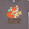 thumbnail image 4 of Inktastic Mamaw Loves Me Gift Fox Boys or Girls Toddler T-Shirt, 4 of 5