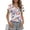 Floral 01, variant on Mengpipi Women's Petal Sleeve Tops V Neck Short Sleeve Shirts Summer Casual Tshirts Loose Fit Blouses, S(US 4-6)