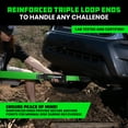 thumbnail image 2 of Rhino USA Recovery Tow Strap (3" x 30') - 31,518lb Break Strength - Emergency Recovery Strap Tow Rope (Green), 2 of 7