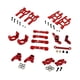 thumbnail image 1 of Kit de piezas para coche RC 1/10, accesorio de copa de dirección, práctico y directo, reemplaza a los portátiles. Rojo, 1 of 9