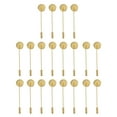 thumbnail image 1 of Shisuyan Safety Pin Lapel Golden Metal 20Pcs 2.4In, 1 of 8