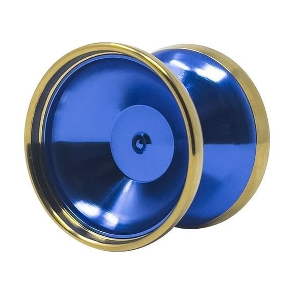 Duncan Grasshopper GTX 2.0 Yo-Yo - World Champion Janos Karancz Signature YoYo (Shiny Blue with Gold Ring)