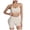 A15-Beige, variant on Workout Sets for Women 2 Piece Padded Sports Bra Tank High Waist Booty Gym Shorts Active Yoga Outfits(Pink,M)