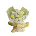 thumbnail image 4 of de flores de ganchillo de simulación de peluche hechos a mano, ramo de flores de punto, flores artificiales, hermosas flores hechas a mano, Margarita, 4 of 8