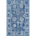 thumbnail image 1 of Alfombra rectangular de la colección Momeni Cosette Color - Azul, Tamaño - 3'6 "X 5'6" Momeni  COSETCOS-3BLU3656, 1 of 2
