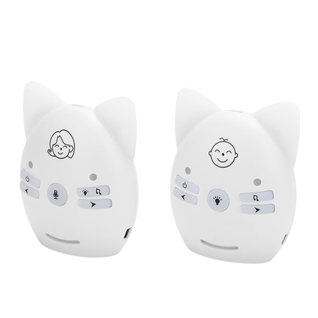 Monitor de audio inalámbrico para bebés, monitor de audio inalámbrico para bebés, monitor de audio para bebés, monitor de audio bidireccional para bebés, resistente y duradero