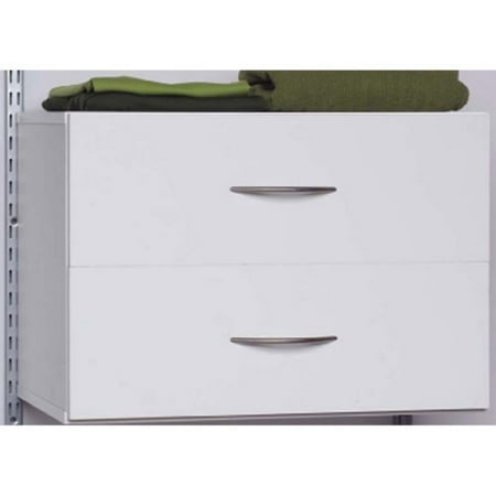 Talon 2 Drawer Closet Organizer - White - Walmart.com Talon 2 Drawer Closet Organizer - White - Walmart.com