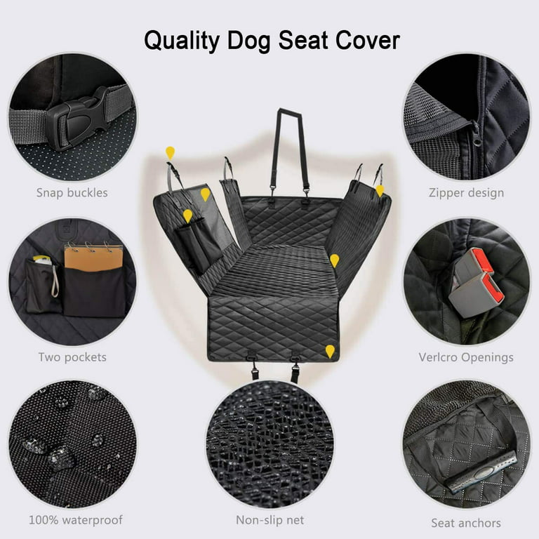 iMountek Dog Seat Cover for Back Seat Scratch Prevent Antinslip Dog Car  Hammock Waterproof Car Seat Covers for Dogs, Dog Backseat Cover for Cars &  SUVs 