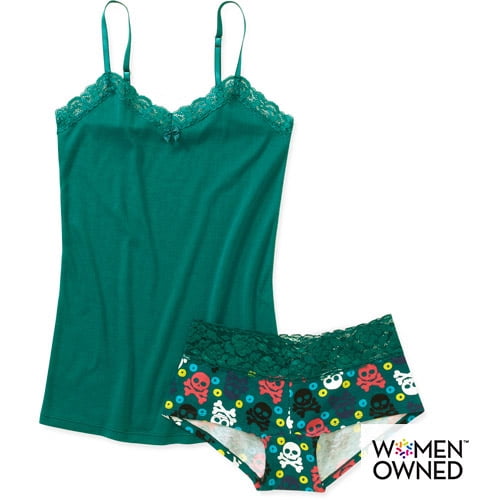 No Boundaries Juniors Tank And Panty Set