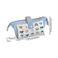 thumbnail image 2 of Jiibva Large Capacity Pencil Case, Kawaii Cute Puppy Pencil Cases, Single Layer Pencilcase, Big Pencil Pouch for College Office, 2 of 7