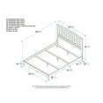thumbnail image 2 of Richmond Queen Traditional Bed in Espresso, 2 of 3
