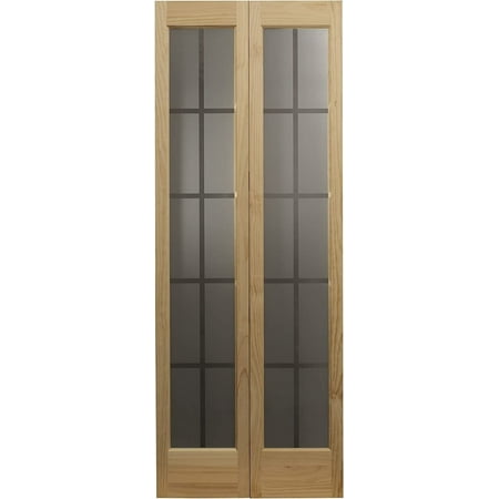 AWC Mission Glass Bifold Door