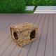 thumbnail image 4 of unbranded 2Ud Casa Para Conejos De Césped Natural Y Plegable Para Varios, 4 of 8