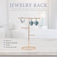 thumbnail image 4 of Organizador de joyas, soporte para aretes, collares, pulseras y más., 4 of 6