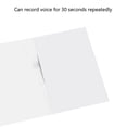 thumbnail image 4 of ZPAQI DIY Recording Greeting Card Writeable Sound Greeting Card Paintable Voice Card, 4 of 12