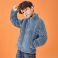 thumbnail image 2 of Boys And Fall And Winter Thickened Warm Children'S Shaker Jacket Student Tops Boy'S Jacket,Shaker Jacket 5-6 Years, 2 of 9