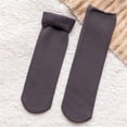 thumbnail image 2 of Hontri Slouchy Socks for Women 3X Pairs of Stockings Dark Gray, 2 of 9