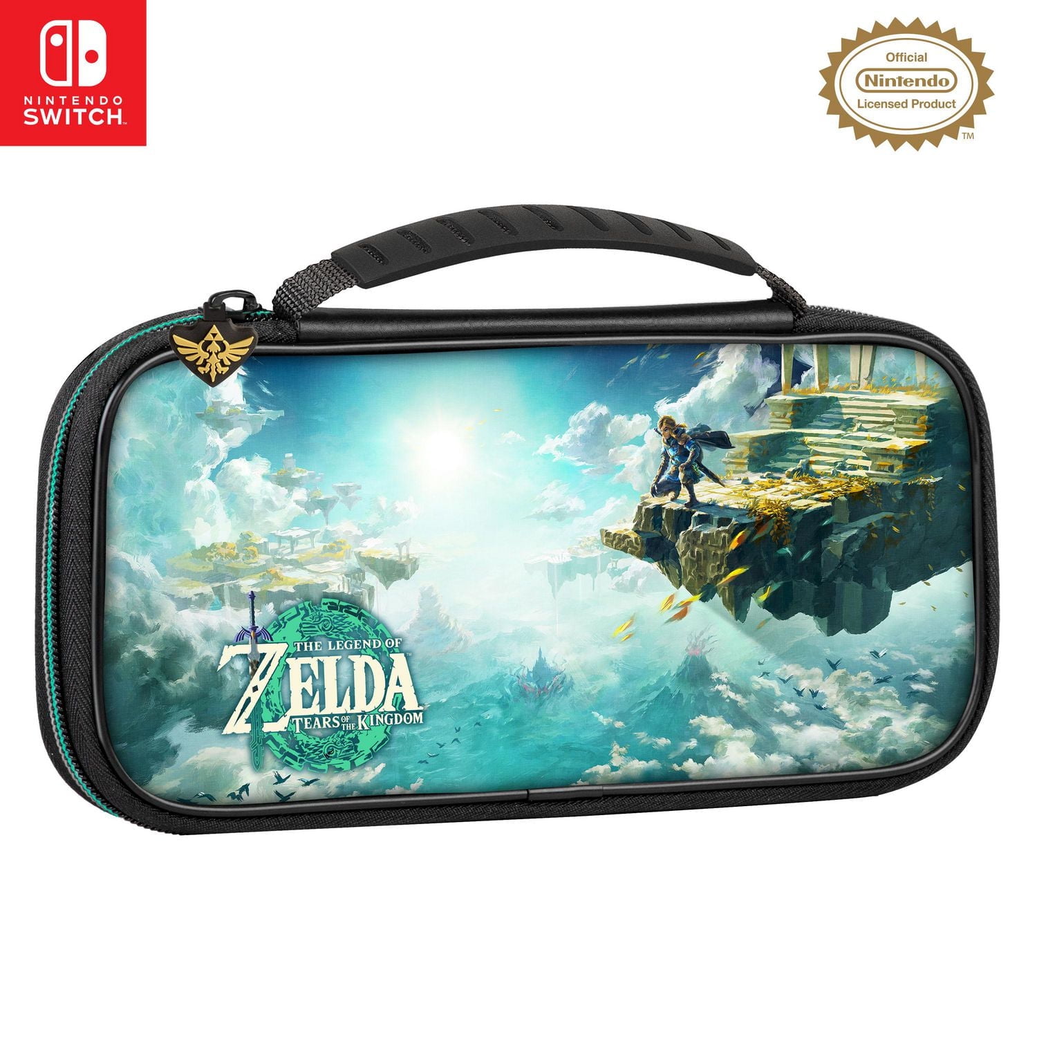 Étui de transport Deluxe: Zelda Tears of the Kingdom ( •Nintendo Switch™ • Nintendo Switch™ Lite • Nintendo Switch™ Modèle OLED) Nintendo Switch