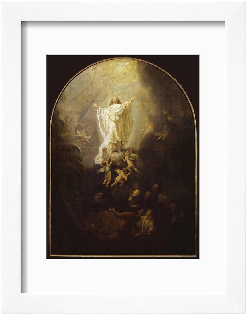 ascension outdoor and living center on Ascension Of Christ Framed Print Wall Art By Rembrandt Van Rijn Walmart Com Walmart Com