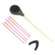 thumbnail image 5 of Caña de pescar en hielo kit de caña de pescar ABS portátil de alta resistencia flexible simple con punta superior para pesca al aire libre ANGGREK Otros, 5 of 8