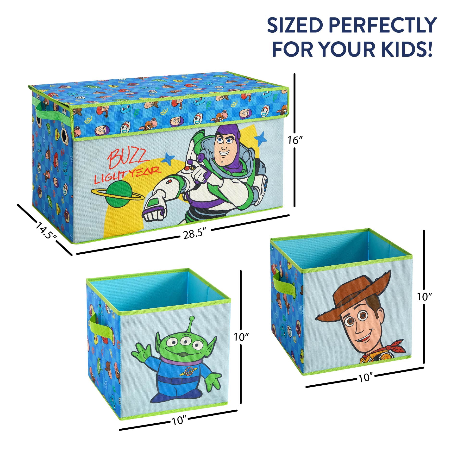 Disney Pixar Toy Story Storage Set, 3 Piece