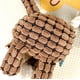 thumbnail image 2 of Juguete interactivo de peluche con sonido para gatos y mordeduras de muelas con cuerda de algodón para perros y cuadros de piña para mascotas, 2 of 5