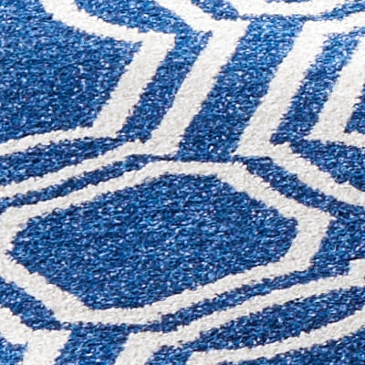 Safavieh Amherst Winnie Geometric Area Rug, Navy/Ivory, 8' x 10'