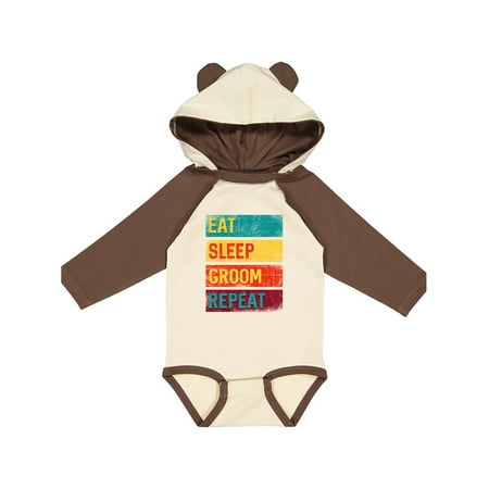 

Inktastic Dog Grooming Pet Groomer Gift Baby Boy or Baby Girl Long Sleeve Bodysuit