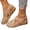 Khaki, variant on Women's Fisherman Sandals Closed Toe Slingback Sandals Comfortable Walking Shoes Arch Support Casual Summer Beach Sandals Lightweight Slip On Shoes