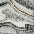 thumbnail image 5 of Luxe Weavers Marble Wavy Gray 8x10 Area Rug, Indoor Carpet for Bedroom, 5 of 9