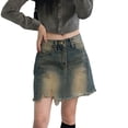 thumbnail image 4 of Jinsinto Denim Skirt For Women m, 4 of 5
