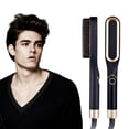 thumbnail image 1 of Peine El&eacute;ctrico para Hombres, Peine alisador de pelo el&eacute;ctrico para hombre, Plancha de Pelo con Cepillo Caliente, Peine alisador de cabello port&aacute;til, Para alisar y pei, 1 of 7