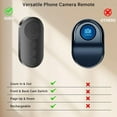 thumbnail image 2 of Wireless Camera Remote Control with Zoom for iPhone & Android, Bluetooth Camera Remote Shutter with Front/Rear Camera Switch for Photo & Video, Smartphone Bluetooth Clicker for TikTok., 2 of 3