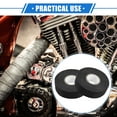thumbnail image 2 of Unique Bargains 4 Pcs Muffler Tape 1.2 Inch x 66 Ft Self Adhesive Universal for Car Noise Protection Polyester Black, 2 of 7