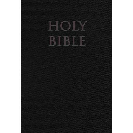 Holy Bible: New American Bible, Black, Premium Ultrasoft Cover
