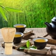 thumbnail image 1 of ANGGREK Tea Whisk,Matcha Whisk,120 Prongs Traditional Matcha Tea Whisk Brush Tool Tea Accessory For Matcha Tea Making, 1 of 8