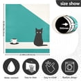 thumbnail image 5 of Yayeee Magnetic Dishwasher Cover for The Front Decoration Home Kitchen Machine Sticker Protector, Black Cat and Coffee, 5 of 6