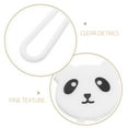 thumbnail image 3 of COSMOBETTY Cute Panda Shaped Desk Cable Holder 1Pcs Simple Silicone Cord Manager for Travel and Desktop Use, 3 of 8