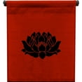 thumbnail image 2 of Inspirational Wall Decor Namaste Banner Art, Inspiring Quote Wall Hanging Scroll, Motivational Message, Thought Saying Tapestry Red Burgundy - 48" x, 2 of 5