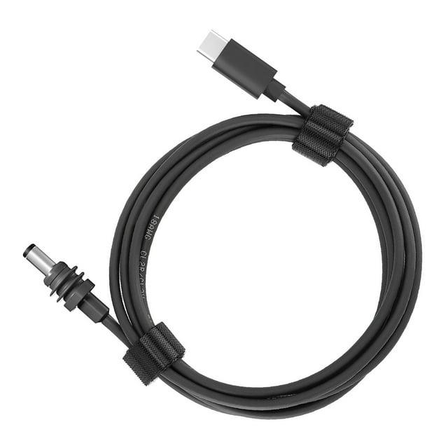 Starlink Câble d'Alimentation Mini USB-C vers DC, Câble Starlink Mini USB-C pour Banque d'Alimentation PD 65 W, Entrée USB Type-C 100 W vers Prise Baril Étanche, Cordon de Chargement pour Extérieur Portable