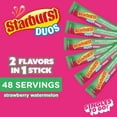 thumbnail image 2 of Starburst Duos Singles To Go Powdered Drink Mix, Strawberry Watermelon, 12 Boxes with 6 Packets Each - 72 Total Servings, Sugar-Free Drink Powder, Just Add Water, 6 Count (Pack of 12), 2 of 5