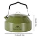 thumbnail image 4 of FLhrweasw Hervidor Portátil para Estufa Acampada 1 4 L Suministros Turísticos Vajilla (verde Militar), 4 of 9