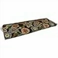 thumbnail image 3 of 60-inch by 19-inch Spun Polyester Bench Cushion - Annie Chocolate, 3 of 4